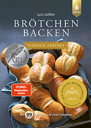 Buchcover von „Brötchen backen – einfach perfekt“