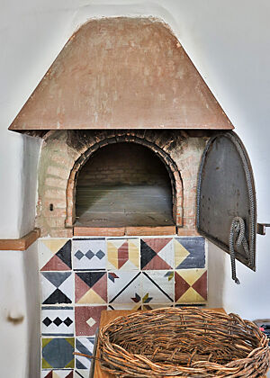 Der Holzofen von Adriana Cucinelli aus Montefelcino.