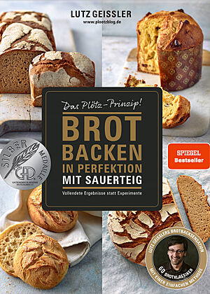 Buchcover von „Brot backen in Perfektion mit Sauerteig“