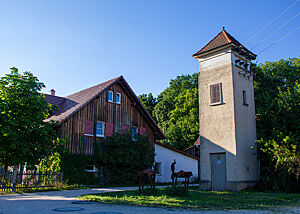 Der Lorettohof in Zwiefalten. Der Lorettohof in Zwiefalten, südlich von Stuttgart, auf dem der Bäckermeister Günther Weber lebt und bäckt.