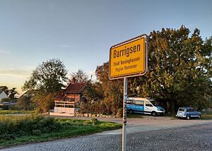 Das Backhaus am Ortseingang von Barrigsen Direkt hinter dem Ortseingangsschild von Barrigsen befindet sich auf der linken Seite das Backhaus.