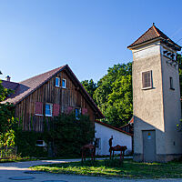 Der Lorettohof in Zwiefalten, südlich von Stuttgart, auf dem der Bäckermeister Günther Weber lebt und bäckt.