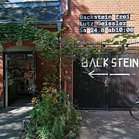 Eingangsbereich der Bäckerei „Backstein“