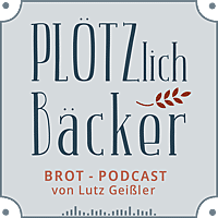 Logo des Podcasts „Plötzlich Bäcker“