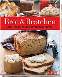 Bild vom Cover des Buches „Brot & Brötchen“ von Edina Stratmann