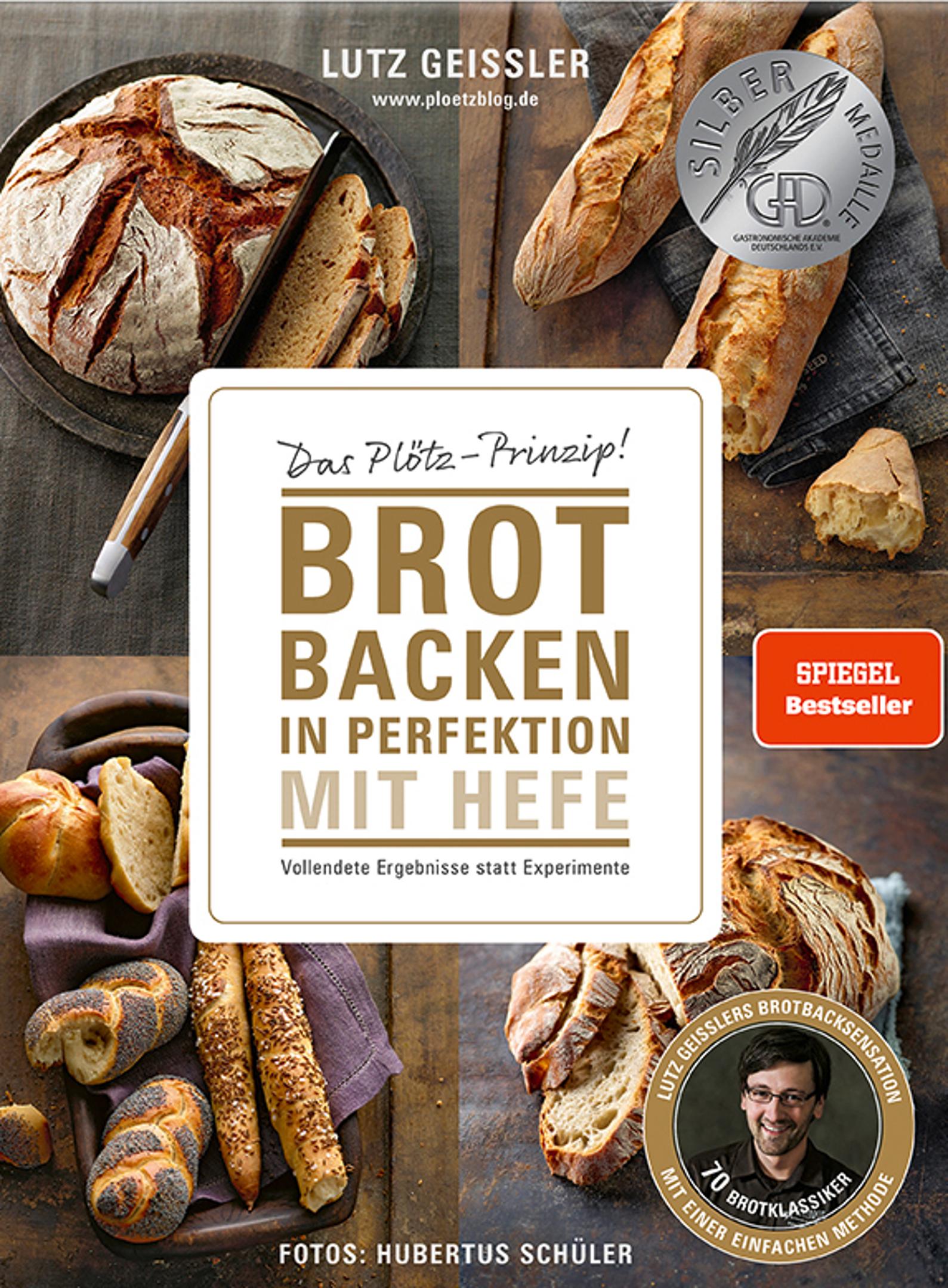 Buchcover von „Brot backen in Perfektion mit Hefe“