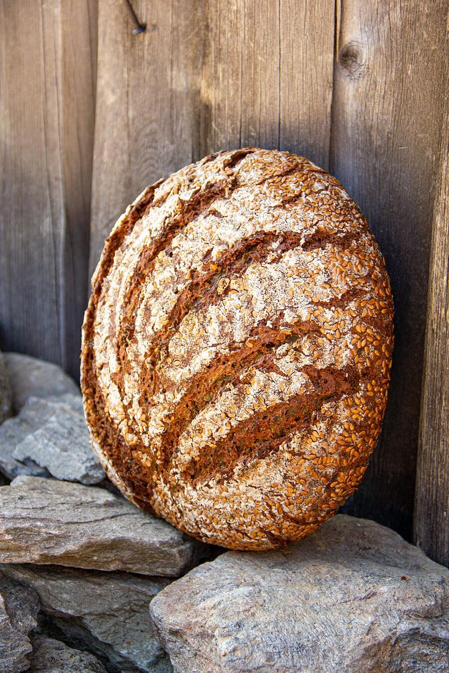 Aus alt mach neu: Schnittlauchbrot mit Leinsaat: Plötzblog