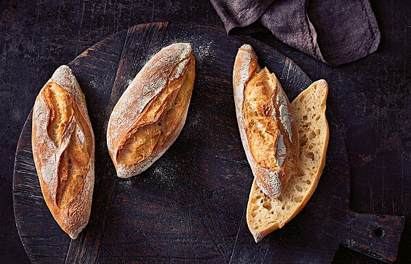 Baguettebrötchen (Grundteig A): Plötzblog