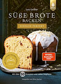 Buchcover von „Süße Brote backen – einfach perfekt“